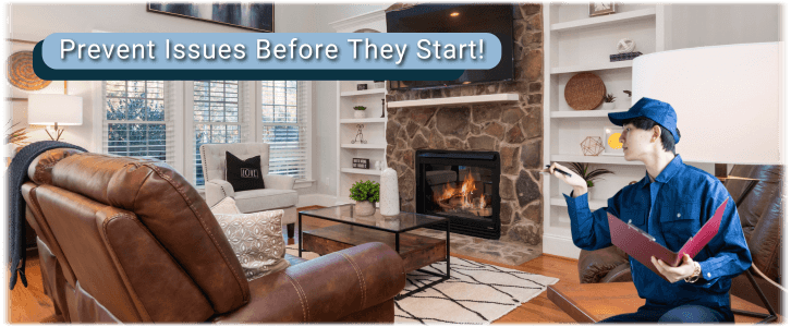 Chimney and Fireplace Inspection Location